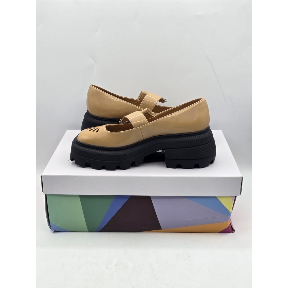 Katy Perry Women's Geli Combat Mary Jane Shoes Size 5M Biscotti Color NWOB - Picture 6 of 14